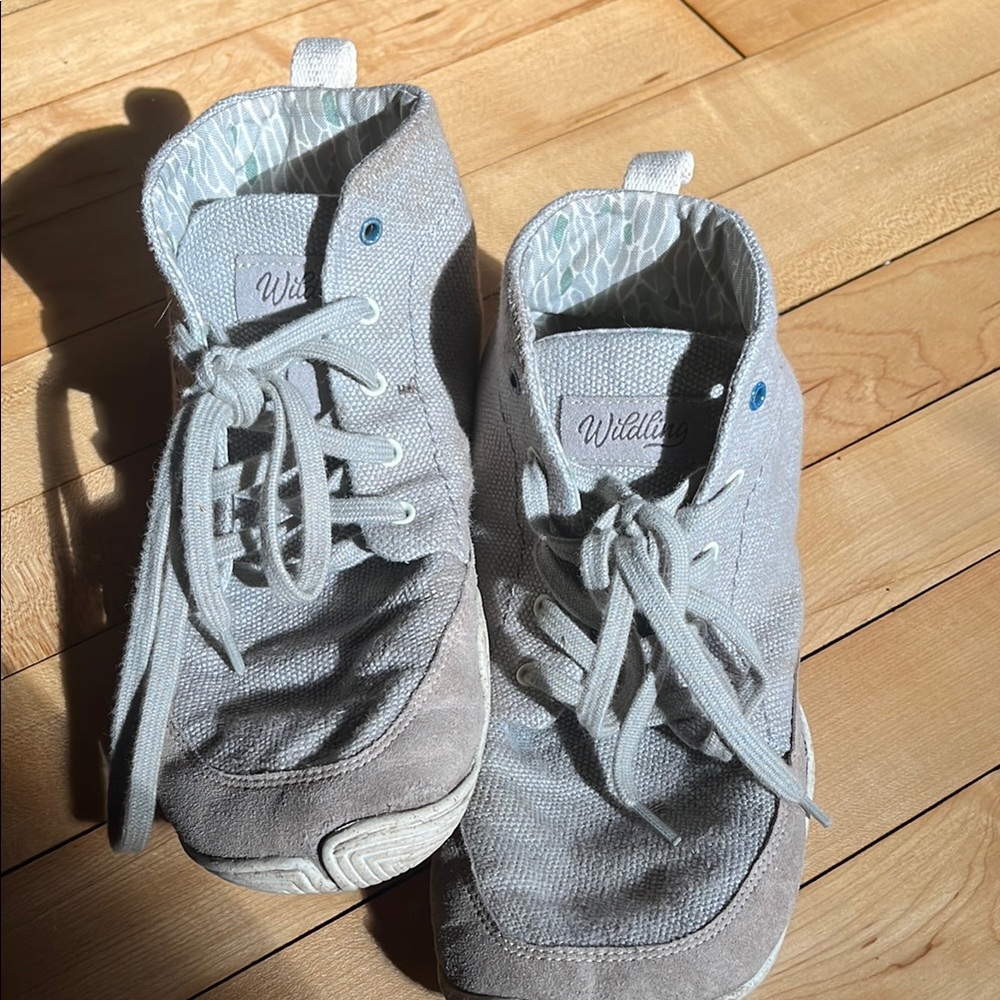 Wildling Women's Gray High-Top Sneakers